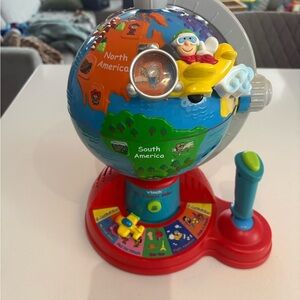 VTech Fly & Learn Globe – Interactive Educational Toy – Tested & Working